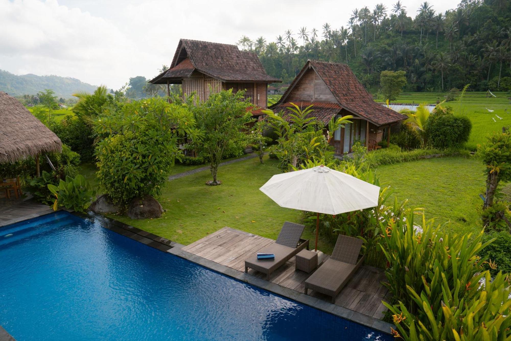 Kubu Sakian Villa And Restaurant Sidemen Silebeng Exterior photo