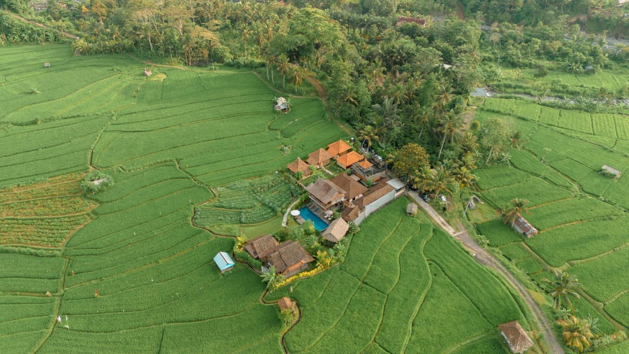 Kubu Sakian Villa And Restaurant Sidemen Silebeng Exterior photo