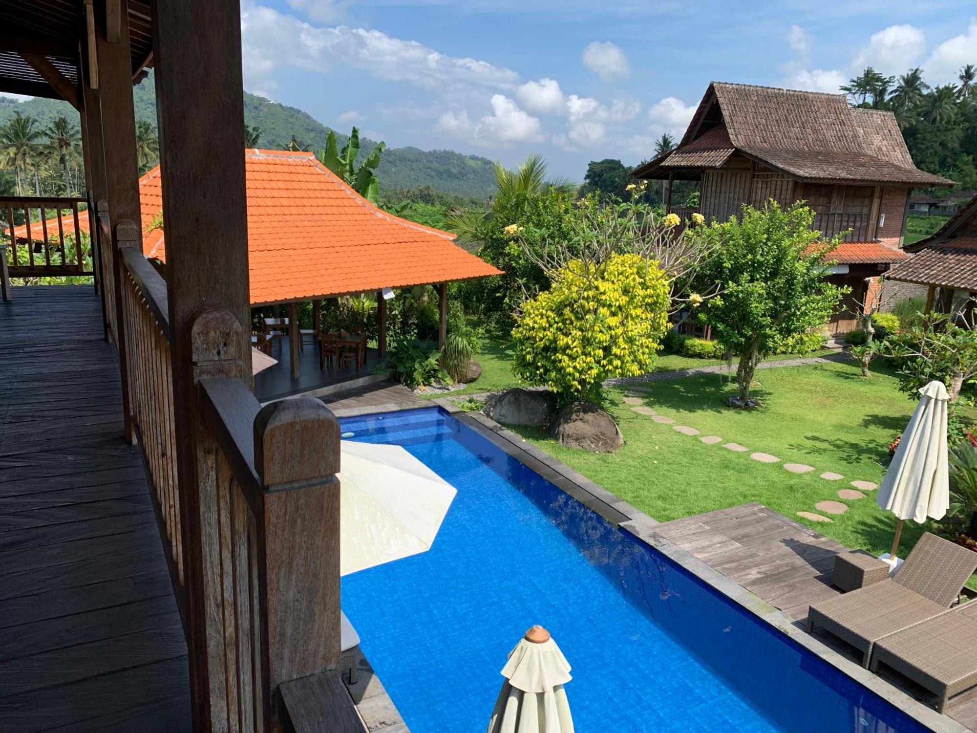 Kubu Sakian Villa And Restaurant Sidemen Silebeng Exterior photo